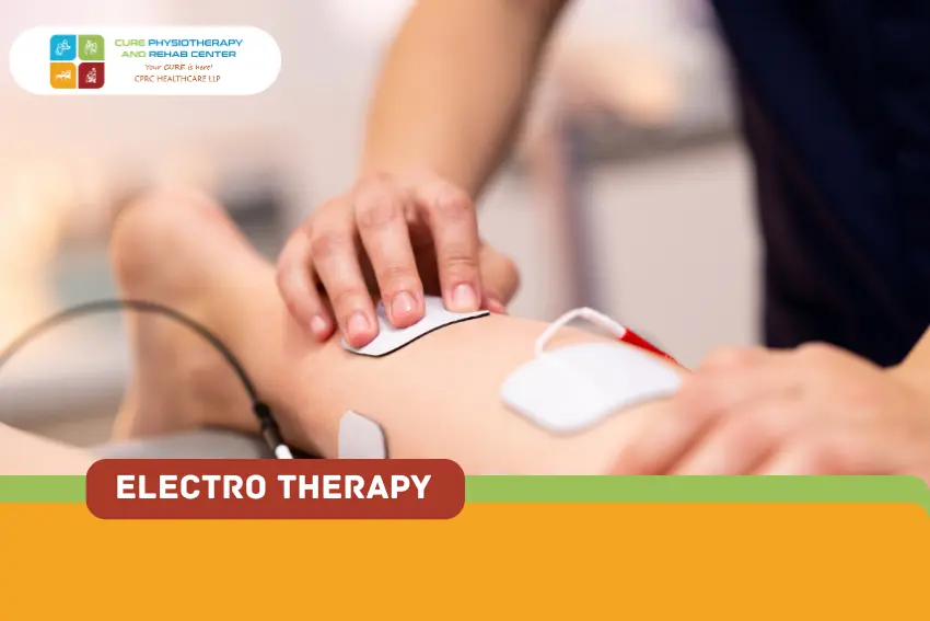 Patient undergoing balance rehab at Cure Physiotherapy Vastral