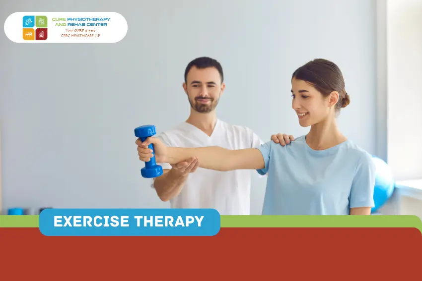 Physical Therapy Patient receiving personalized physical therapy at Cure Physiotherapy and Rehab Center in Vastral, Ahmedabad